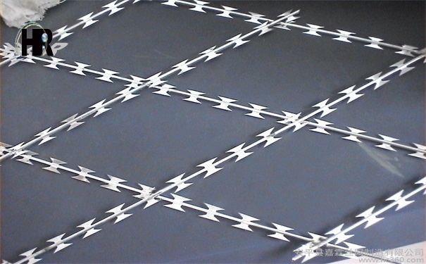 監(jiān)獄護(hù)欄網(wǎng)--刀片刺網(wǎng) 監(jiān)獄護(hù)欄網(wǎng)--刀片刺網(wǎng)